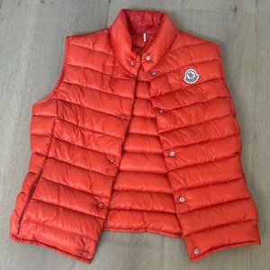 Moncler vest orange